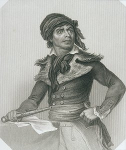 Muotokuva Jean-Paul Maratista (1743-93)